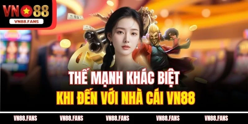 Thế mạnh khác biệt khi đến với nhà cái VN88